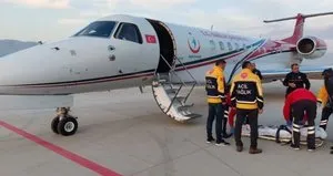 Uçak ambulans umuda uçtu