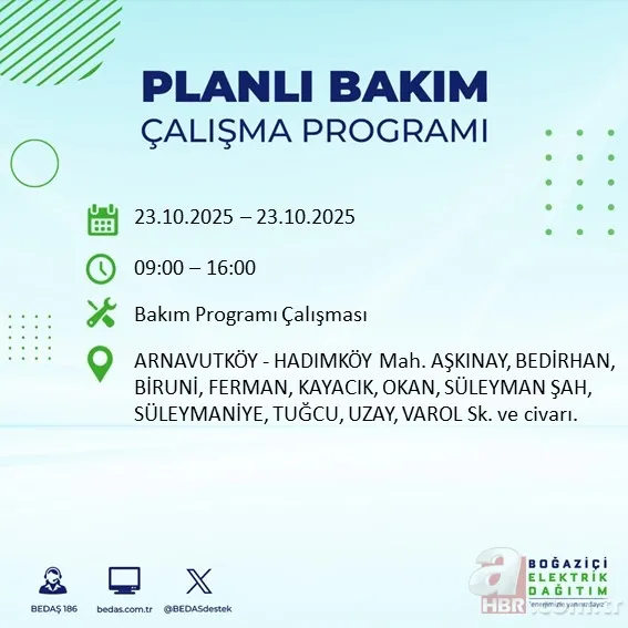 Mahalleniz listede mi? İstanbul’da 10 saate varan elektrik kesintisi: Hangi ilçeler etkilenecek? 2