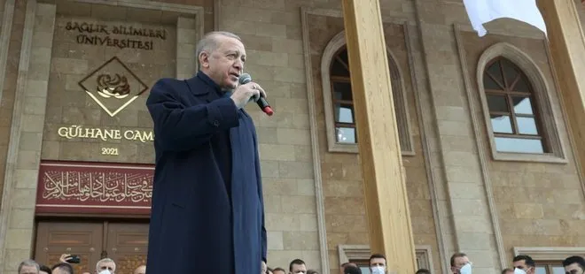 Son dakika: Başkan Erdoğan’dan Gülhane Camii ve Külliyesi açılışında önemli açıklamalar
