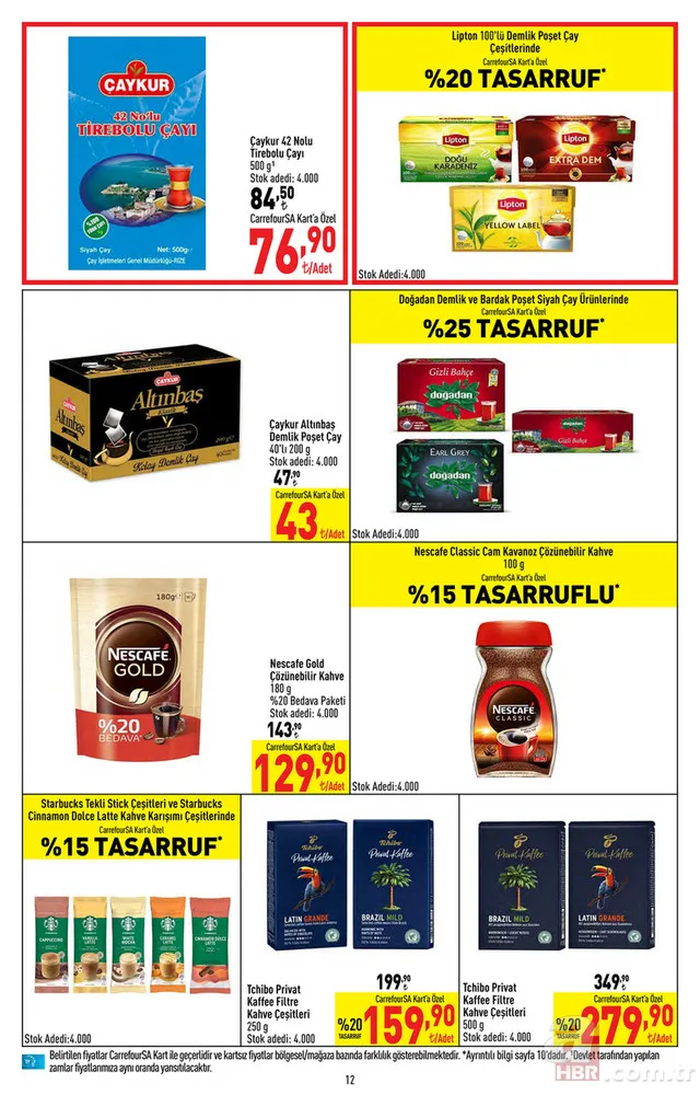 CarrefourSA 26 Eylül indirim kataloğu yayınladı! Carrefour’da bu hafta yüzlerce ürün için indirim başladı! 12