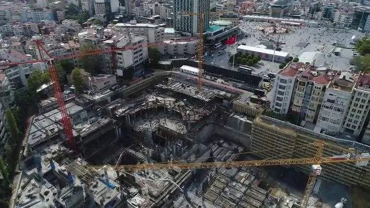 Atatürk Kültür Merkezi AKM inşaatında son durum