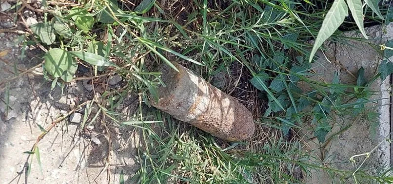 İnşaat kazısında tarihi olay! Top mermisi bulundu İnşaat kazısında tarihi olay! Top mermisi bulundu