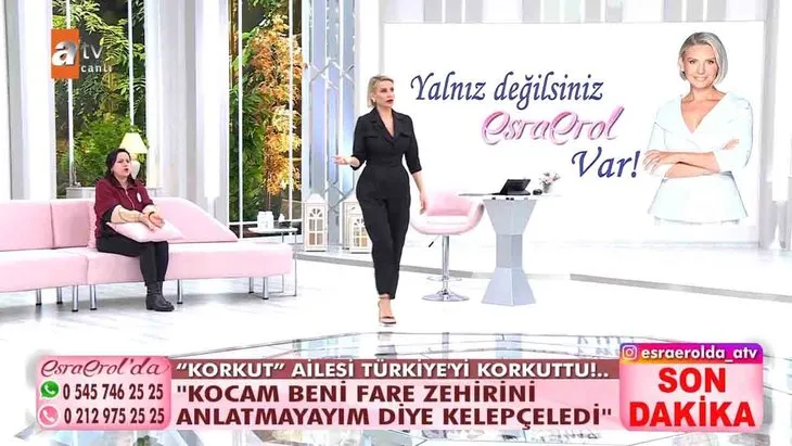 Eşini fare zehiriyle zehirlemek istemişti! Esra Erol'da stüdyo karıştı: Yumruklar havada uçuştu