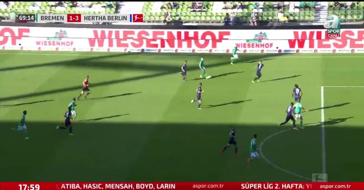 Werder Bremen 1-3 Hertha Berlin | GOLÜ İZLE