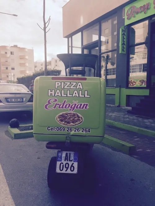 Pizzayı Erdoğan markası ile satıyorlar - 2