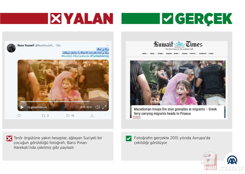 Barış Pınarı Harekatı'na kara propaganda sürüyor! İşte 'kaçan siviller' yalanının tüm gerçekleri 4