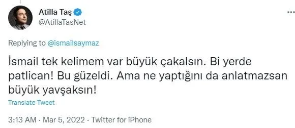 Son dakika: İsmail Saymaz ve Atilla Taş sosyal medyada birbirine girdi! Küfürler havada uçuştu - 3