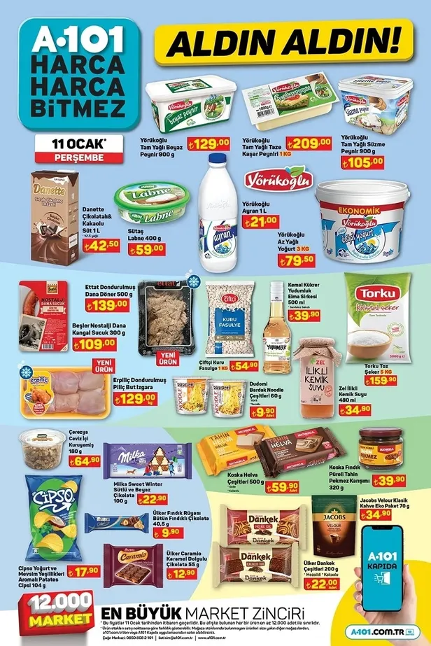 12 Ocak A101 aktüel ürünler kataloğu yayınlandı! A101’de Dik süpürge, akıllı TV ve saat, kablosuz kulaklık ve daha yüzlerce ürün ucuza satılacak