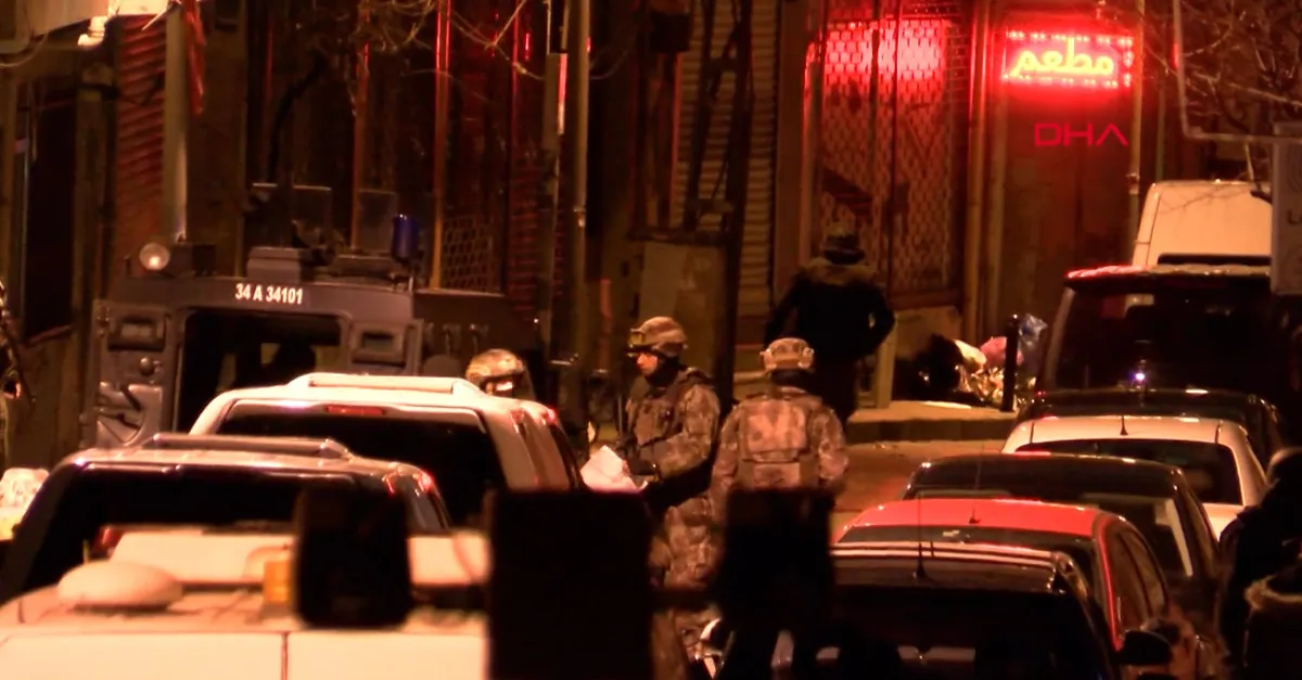 DHKP-C'ye operasyon anı kameralara yansıdı