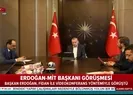 Başkan Erdoğan MİT Başkanı Hakan Fidan görüştü