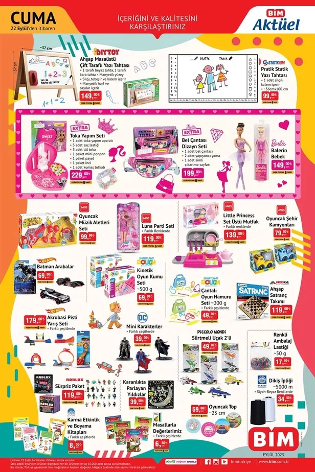 26 Eylül BİM aktüel ürünler kataloğu yayınladı: İndirimde bu hafta beyaz peynir, çay, meyve suyu, yoğur, tost peyniri, un, süt, zeytin, omo, bebek bezi, yumuşatıcı, yer alıyor - 3