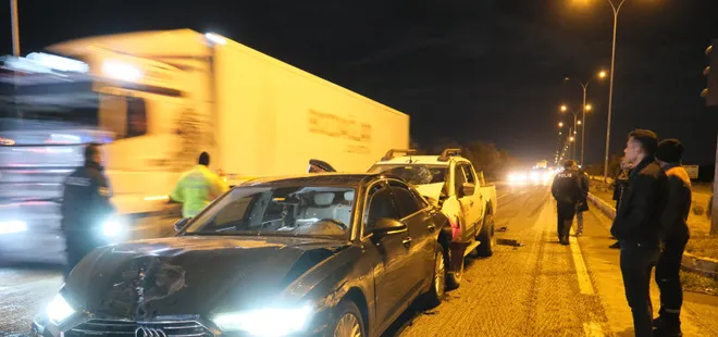 Konya'da zincirleme trafik kazası: 7 yaralı