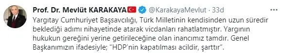 HDP'ye açılan kapatma davasıyla ilgili destekler çığ gibi büyüyor - 5