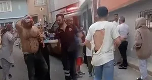 2 aile birbirine girdi! Taş ve sopalarla saldırdılar