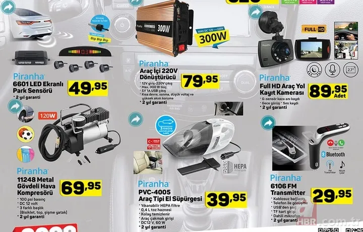 A101'den otomobil sahiplerine özel ürünler! 12 Mart 2020 A101 aktüel ürünler kataloğunda neler var? 7