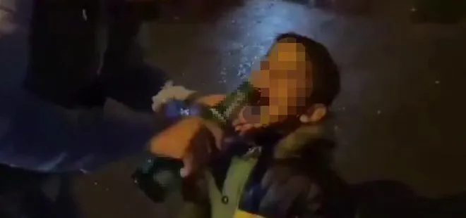İstanbul skandal görüntü: Küçük çocuğa alkol içirdiler