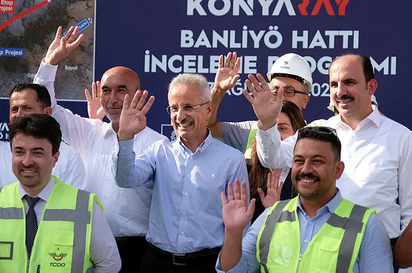 KonyaRay için düğmeye basıldı! Bakan Abdulkadir Uraloğlu: Geleceğe yatırım olarak görüyoruz