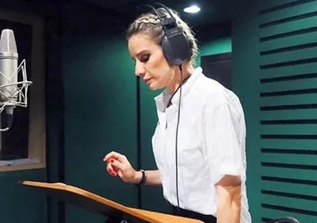 Esra Erol animasyonda seslendirme yaptı