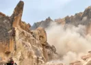Nevşehir’de peribacası çöktü