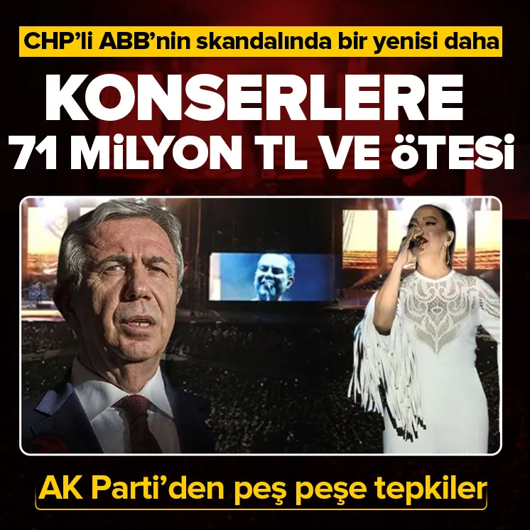 CHPli ABBnin konser skandalında bir yenisi daha!