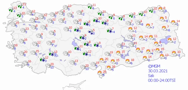 1616865997880.png Sağanak yağış geri geliyor! Tüm yurdu etkisi altına alacak! İstanbul Ankara İzmir hava durumu - 8