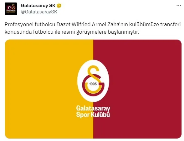 galatasaraydan-dazet-wilfried-armel-zaha-bombasi-fenerbahceye-yilin-calimi-1690121691378.jpg Galatasaray'dan Dazet Wilfried Armel Zaha bombası! Fenerbahçe'ye yılın çalımı! 'Ali Cabbar' göndermesi... - 1
