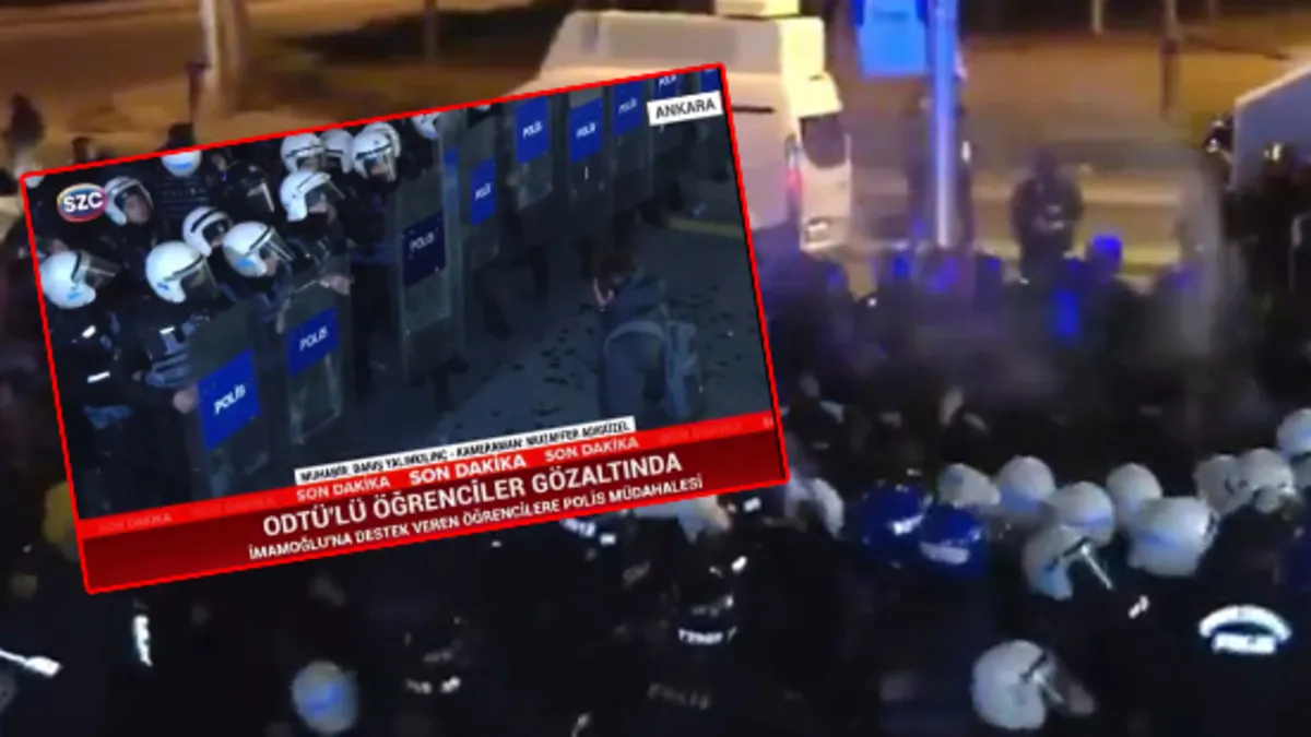 Ankara'da provokasyonlarda SÖZCÜ TV fitnesi! Polise saldırıya "direniş" dediler