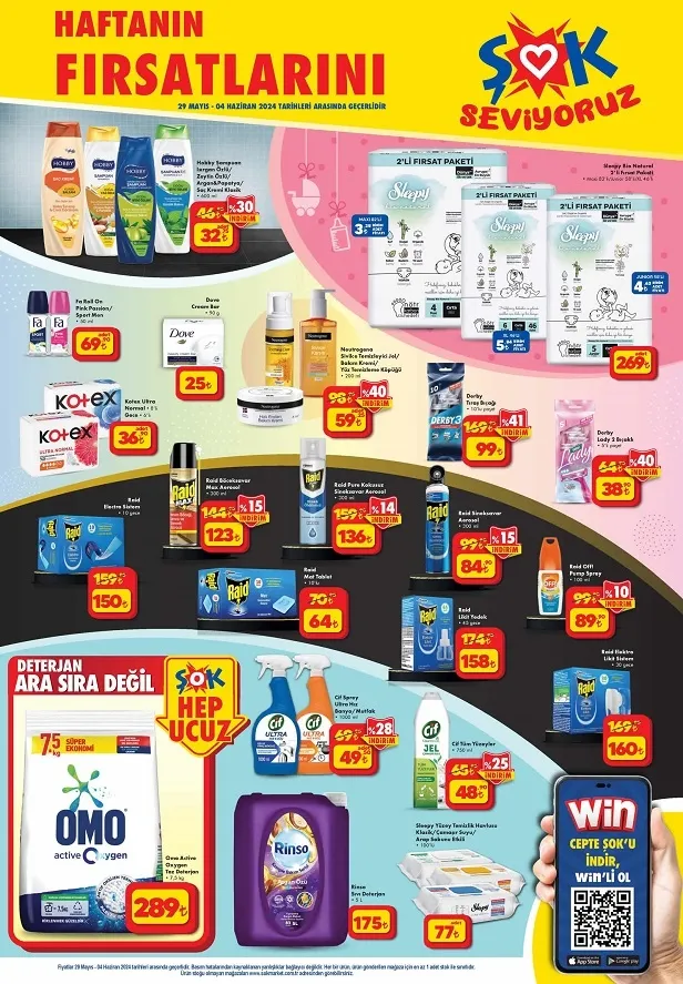 ŞOK 1 Haziran aktüel ürünler kataloğu yayınladı! ŞOK’ta bu hafta Samsung Inverter klima çeşitleri, Tavan ve Duvar Boyası uyguna satışta