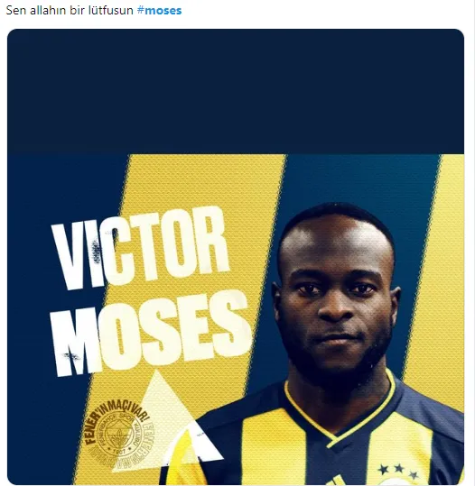 Moses attı sosyal medya çıldırdı! İşte sosyal medyada Moses yorumları...