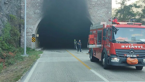 Tünelde tanker yangını nedeniyle kapatılan Karabük-Zonguldak kara yolu açıldı - 2