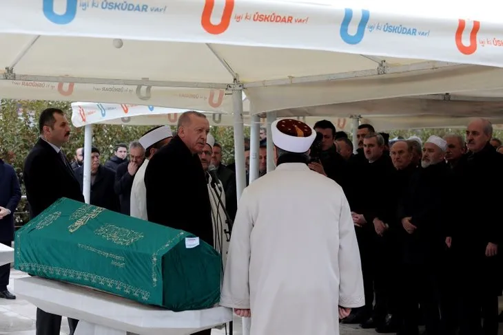 Başkan Erdoğan Alaaddin Şahin’in cenaze namazına katıldı
