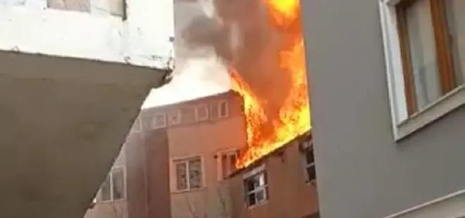 İstanbul’da yangın paniği! Korku dolu anlar yaşandı