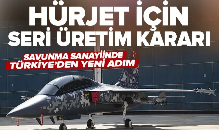Kritik toplantıda Hürjet için seri üretim kararı! Savunma Sanayii İcra Komitesi toplantısında önemli adım