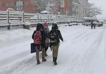3 ilde eğitime kar engeli! İşte o iller...