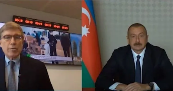 İlham Aliyev’den FOX News’in provokatif sorularına net cevap: Türkiye gibi bir dostumuz olduğu için gururluyuz