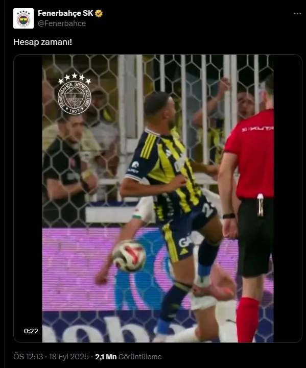 Türkiye Futbol Federasyonu’ndan Fenerbahçe’ye yanıt: Hesap verme makamı değiliz