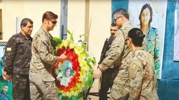 Teröre el veren ABD’nin skandalları bitmiyor! PKK/YPG’li teröristler için düzenlenen sözde anma etkinliğine katıldılar