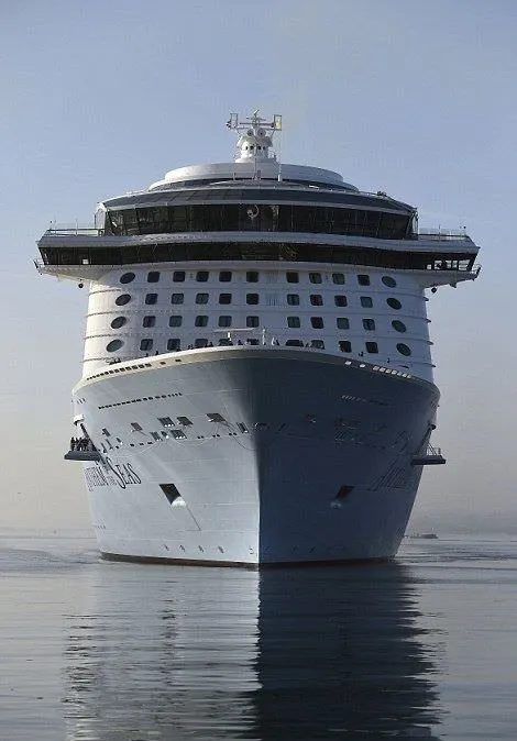 Dünyanın en büyük yolcu gemilerinden biri Anthem of the Seas