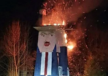 Trump'a büyük öfke! Ateşe verdiler