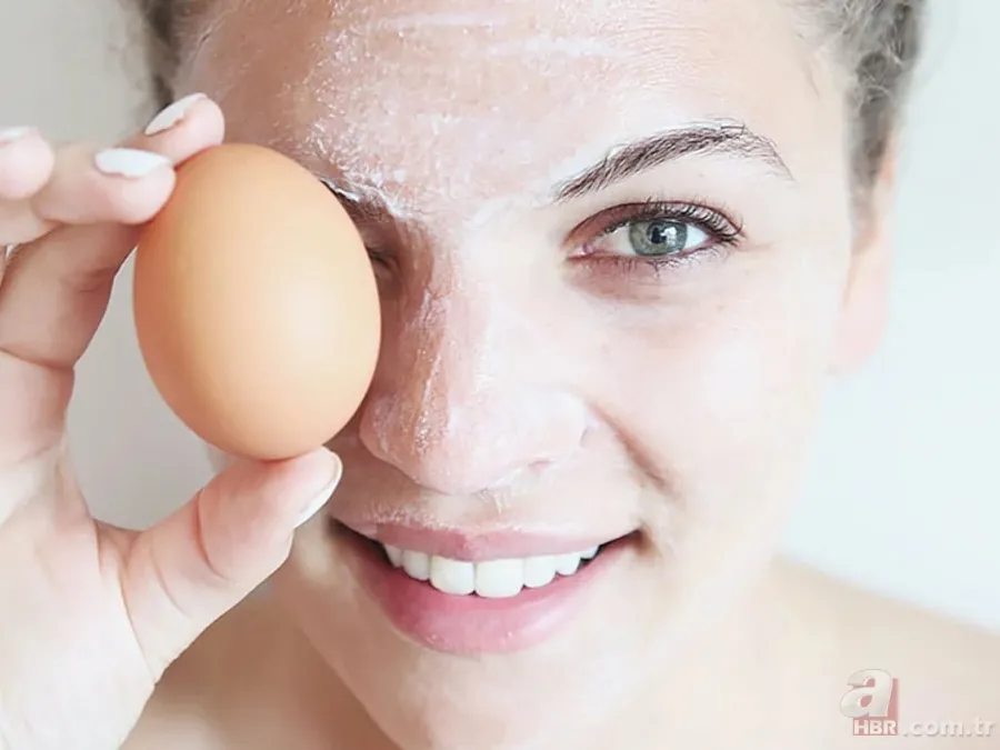 Olmaz demeyin! Cildi sıkılaştırıyor! Yumurta akı maskesi... 6