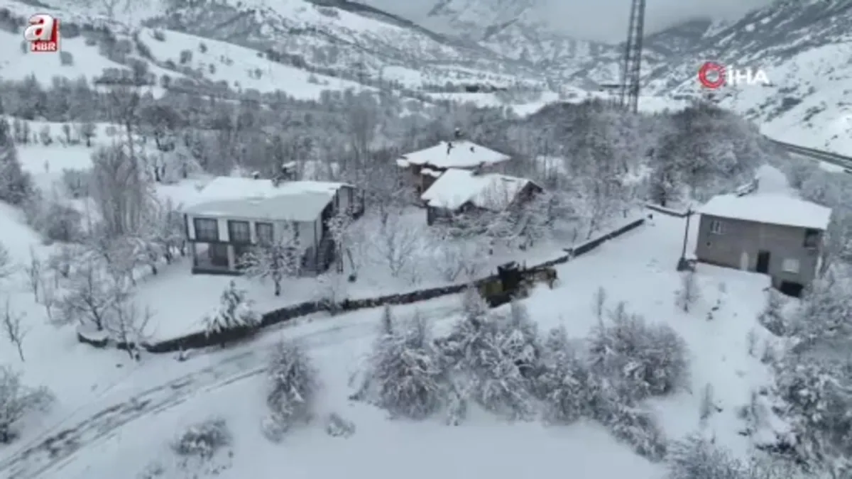 Bitlis’te karla mücadele çalışması devam ediyor