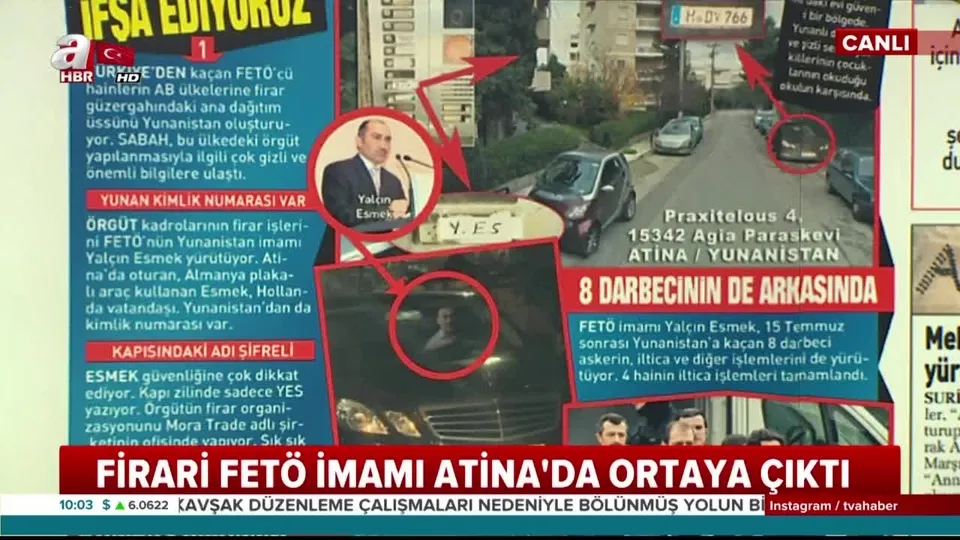 FETÖ’nün firari imamı ATina’da görüntülendi