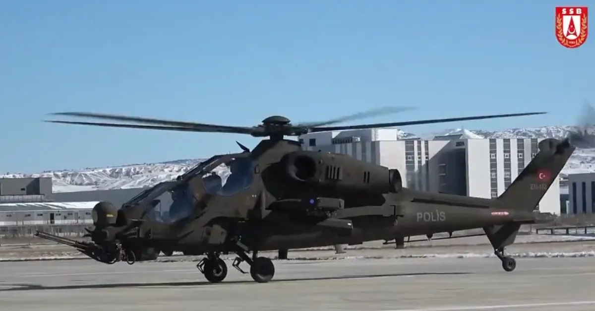 Emniyet Genel Müdürlüğü'ne yeni T129 Atak helikopteri