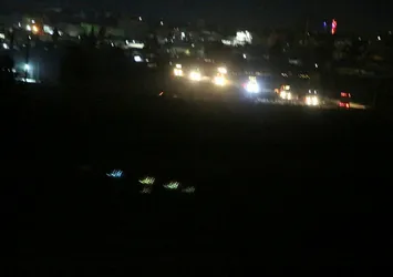 Suriye'deki ABD konvoyu böyle görüntülendi