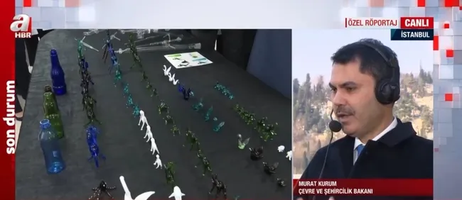 Sıfır Atık Projesi 5 yaşında! Bakan Kurum’dan A Haber’e özel açıklamalar