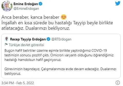 Başkan Erdoğan’ın Kovid-19 testi pozitif çıktı! Sosyal medyanın hadsizlerinden iğrenç sözler