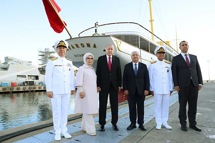 Başkan Erdoğan Savarona yatını ziyaret etti