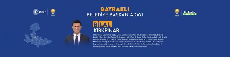 AK Parti- MHP Cumhur İttifakı İzmir Bayraklı, Bergama, Beydağ ilçe belediye başkan adayı belli oldu! İzmir ilçe belediye başkan adayları listesi 2024!