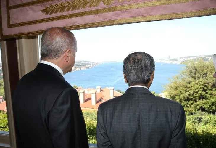 Başkan Erdoğan, Mahathir ile kahvaltıda buluştu