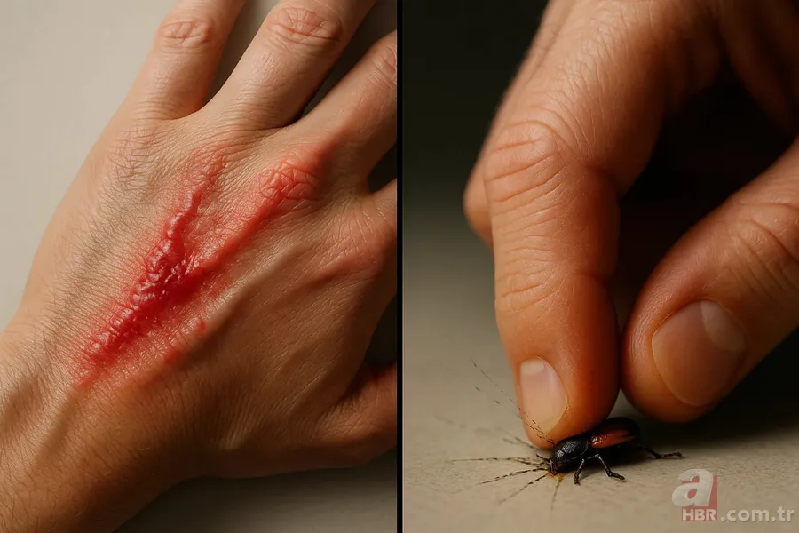 Kobra zehrinden güçlü! Bu böceği sakın ezmeyin, dokunduğunda tehlike saçıyor 1